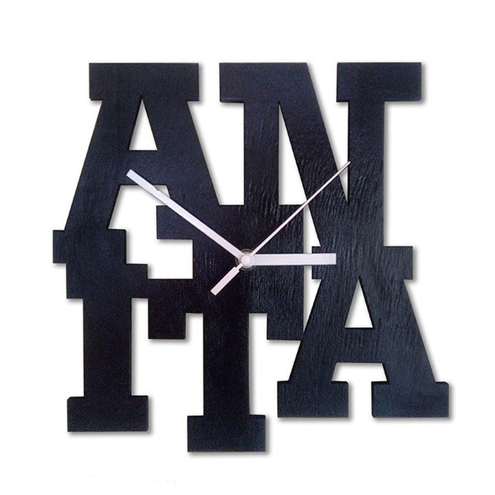 Sienas pulkstenis "Anita" melns